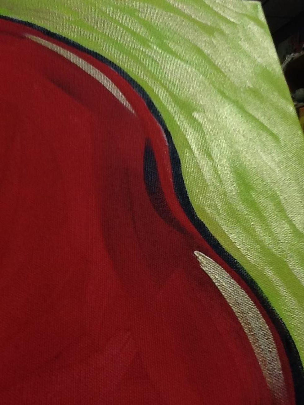 And add some accents on the hat.