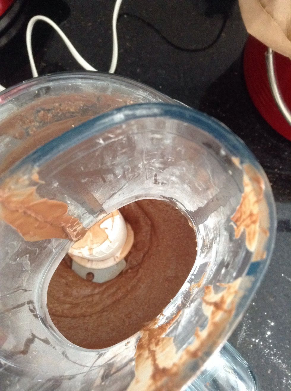 And add that to the food processor until it looks like Nutella (it might have more texture though)