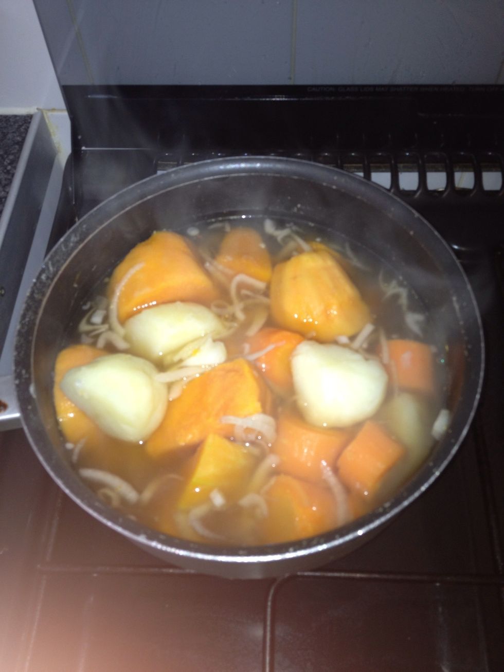 And add to pot. Once, in my case, you have recovered \u263a