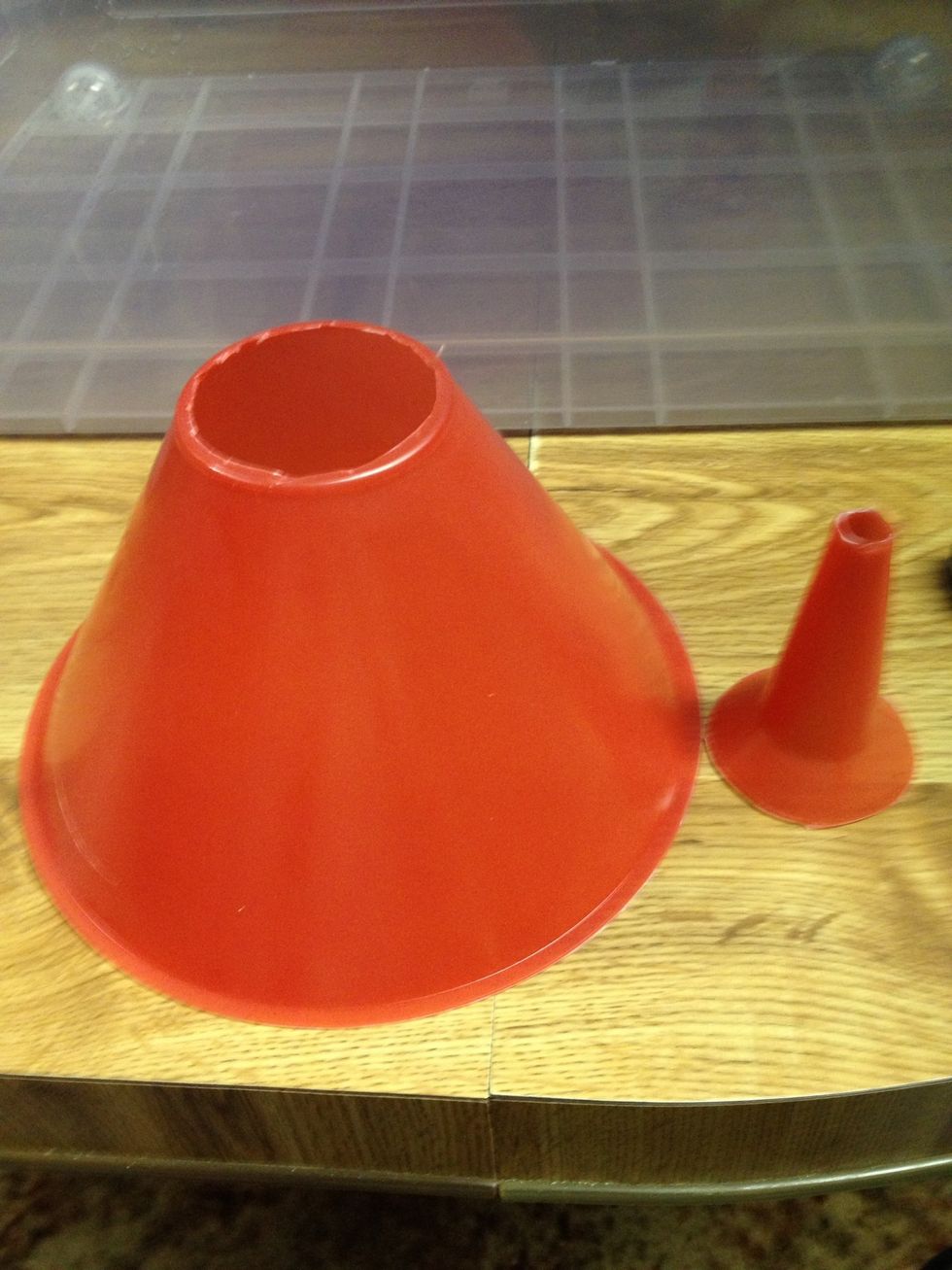 AND...AFTER! It's a good idea to either sand or cover the sharp edges left over from cutting. I like to use duct tape (camo of course)!