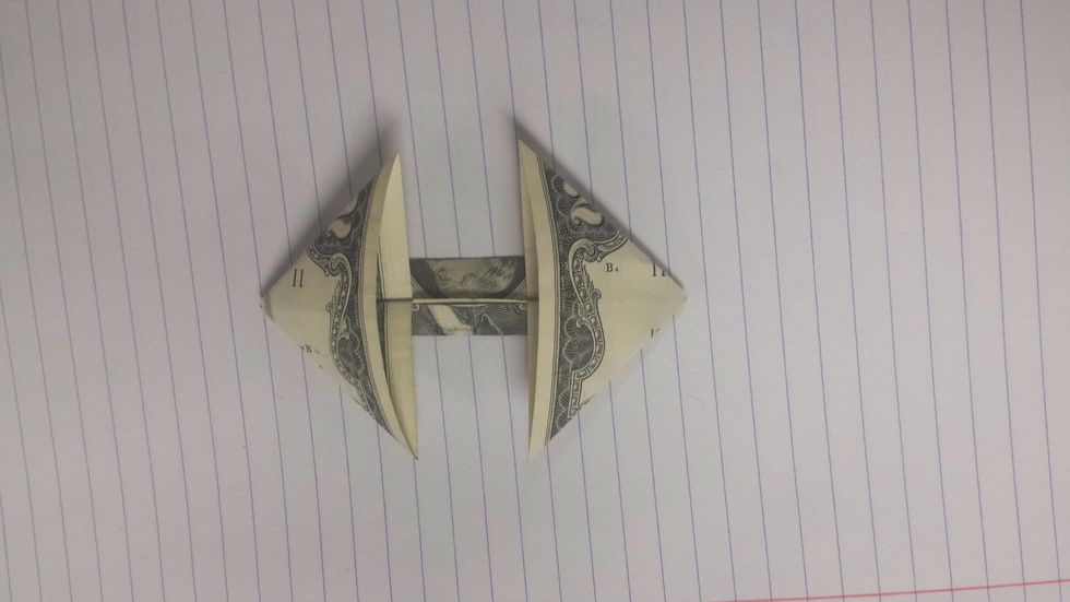 And also fold in top again