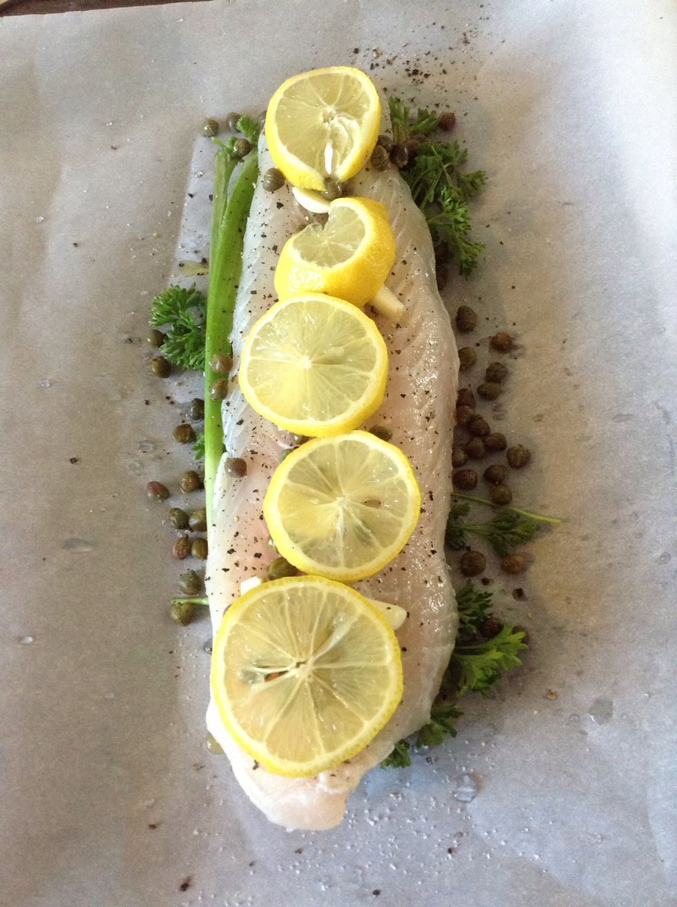 And another layer of lemons.