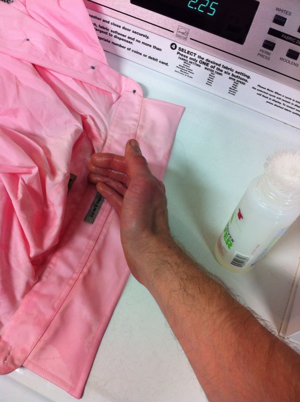 ... and apply it to the shirt.