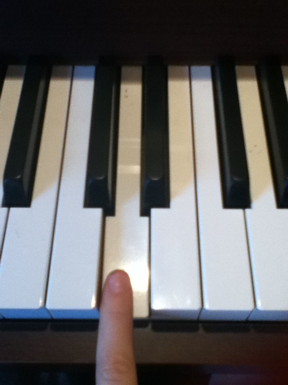 And back down to the D note