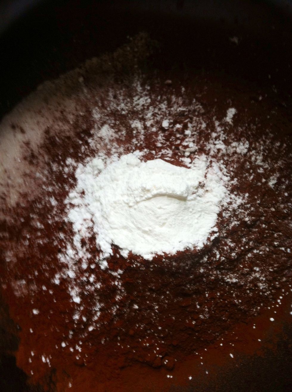 And baking soda and salt