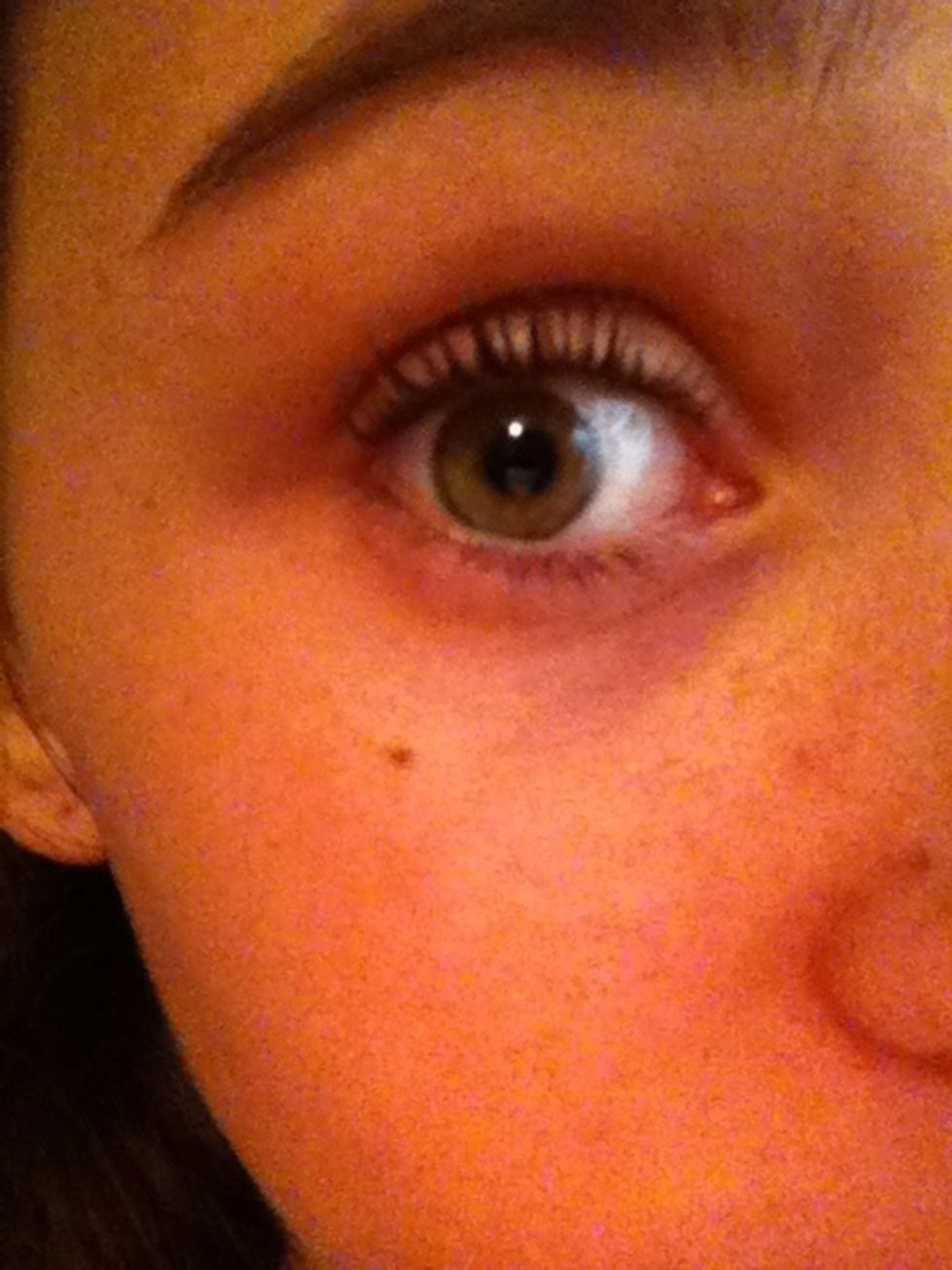 And BAM!! Easy way to look all natural and takes less time than putting on regular mascara. WARNING: comes off easily!!