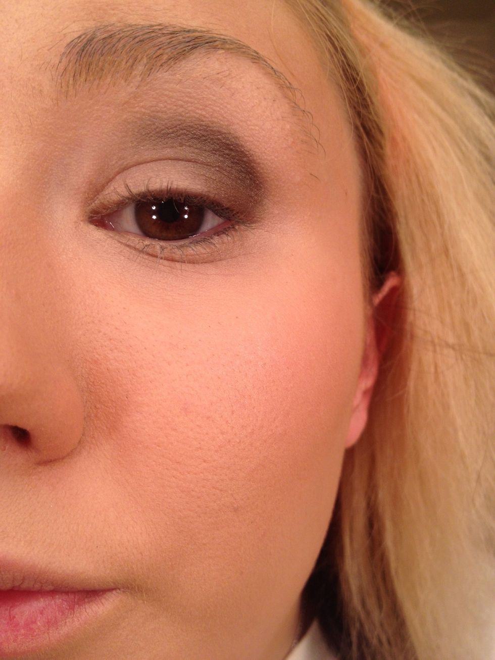 And blend it into the crease