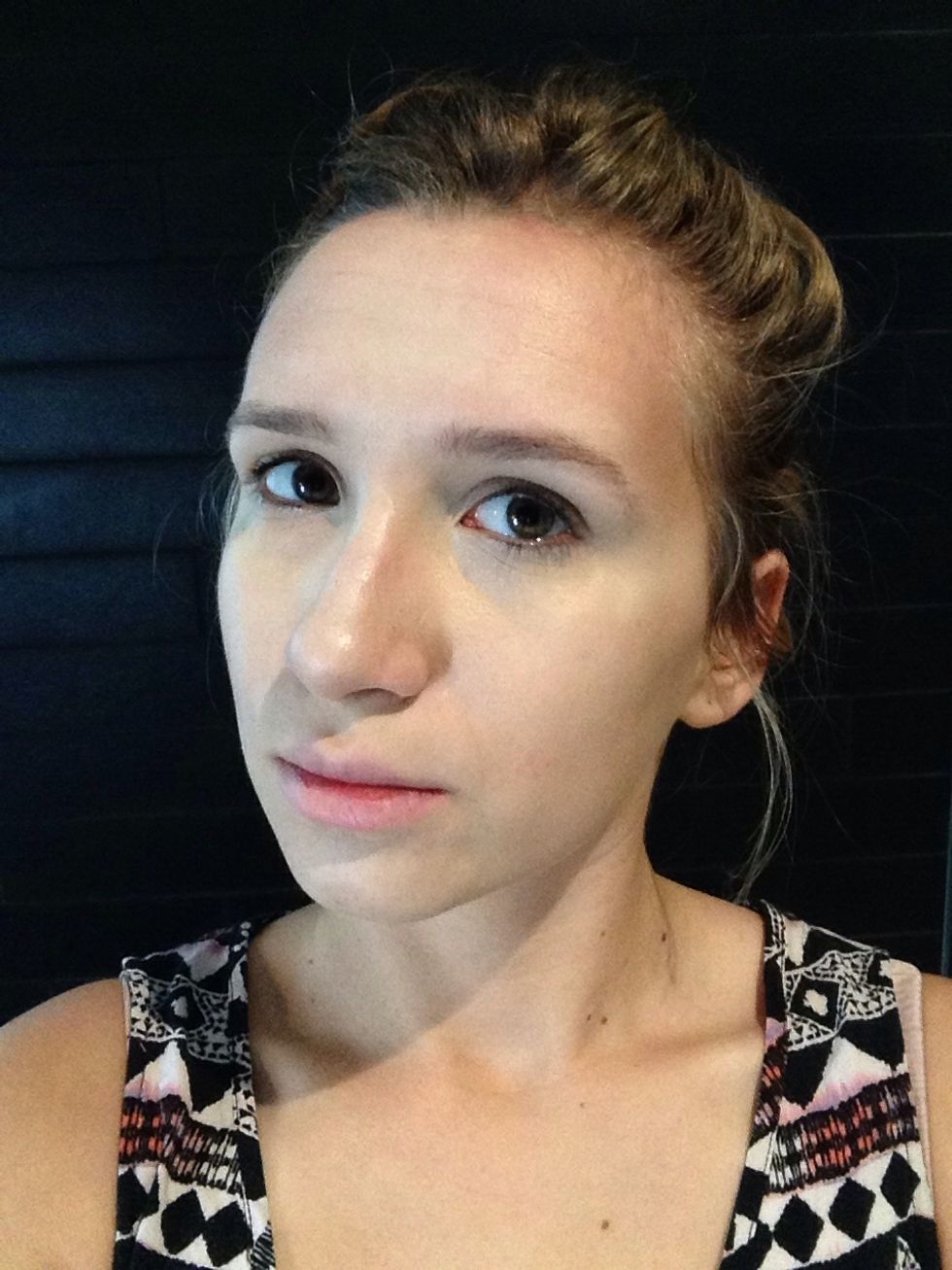 And blend it ! ( with a brush or your fingers )