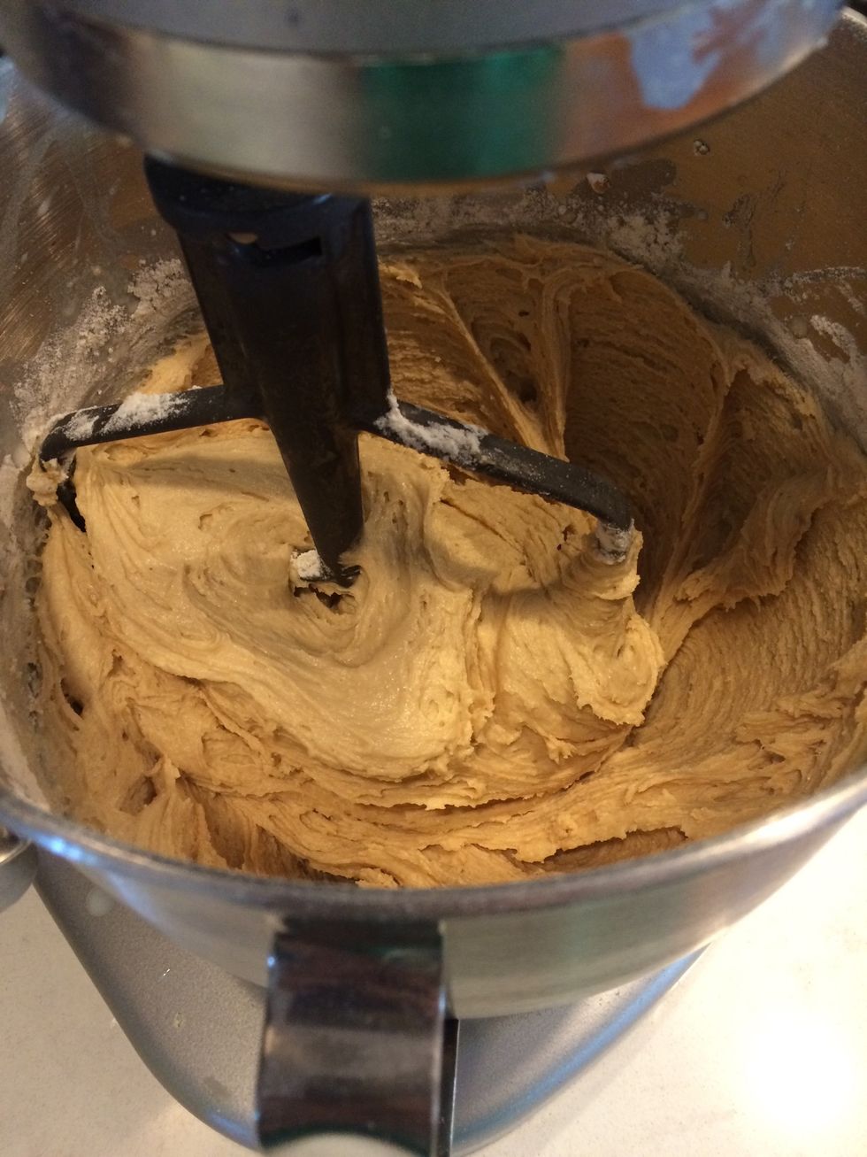 And blend until consistent.