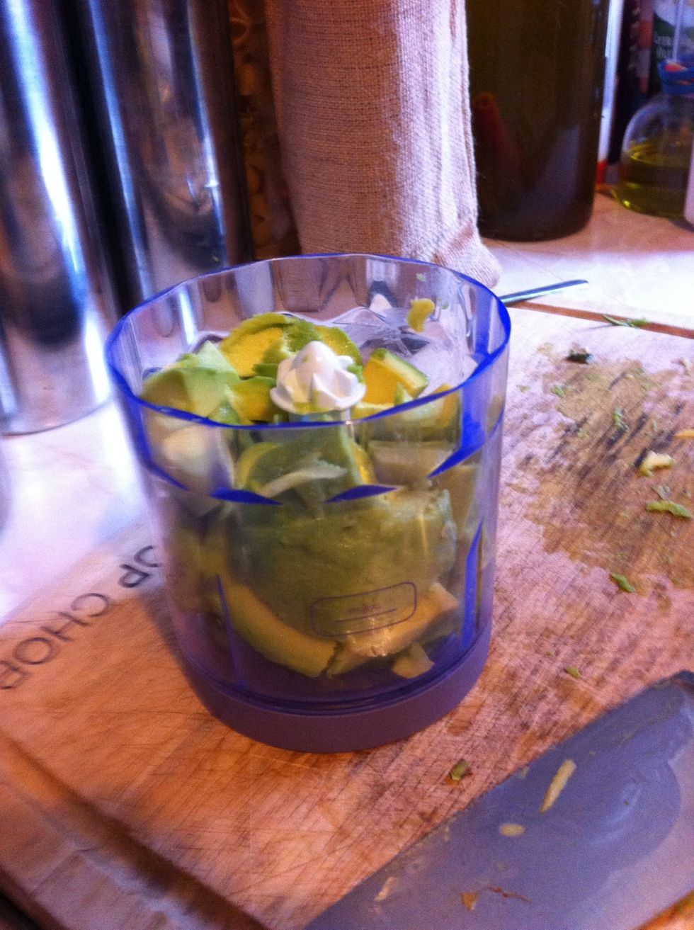 And blitz them up adding olive oil and seasoning to suit.!