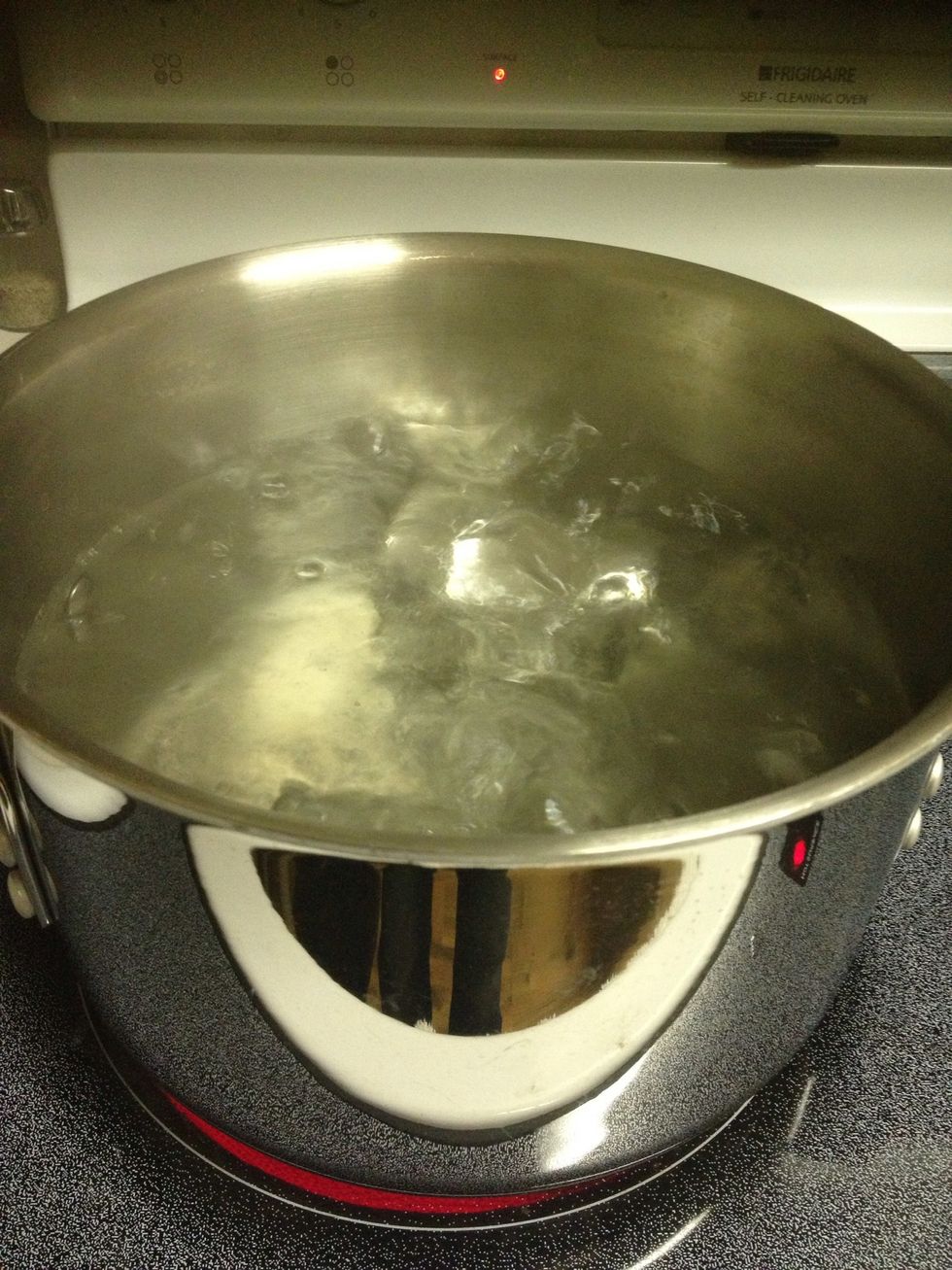 And boil.