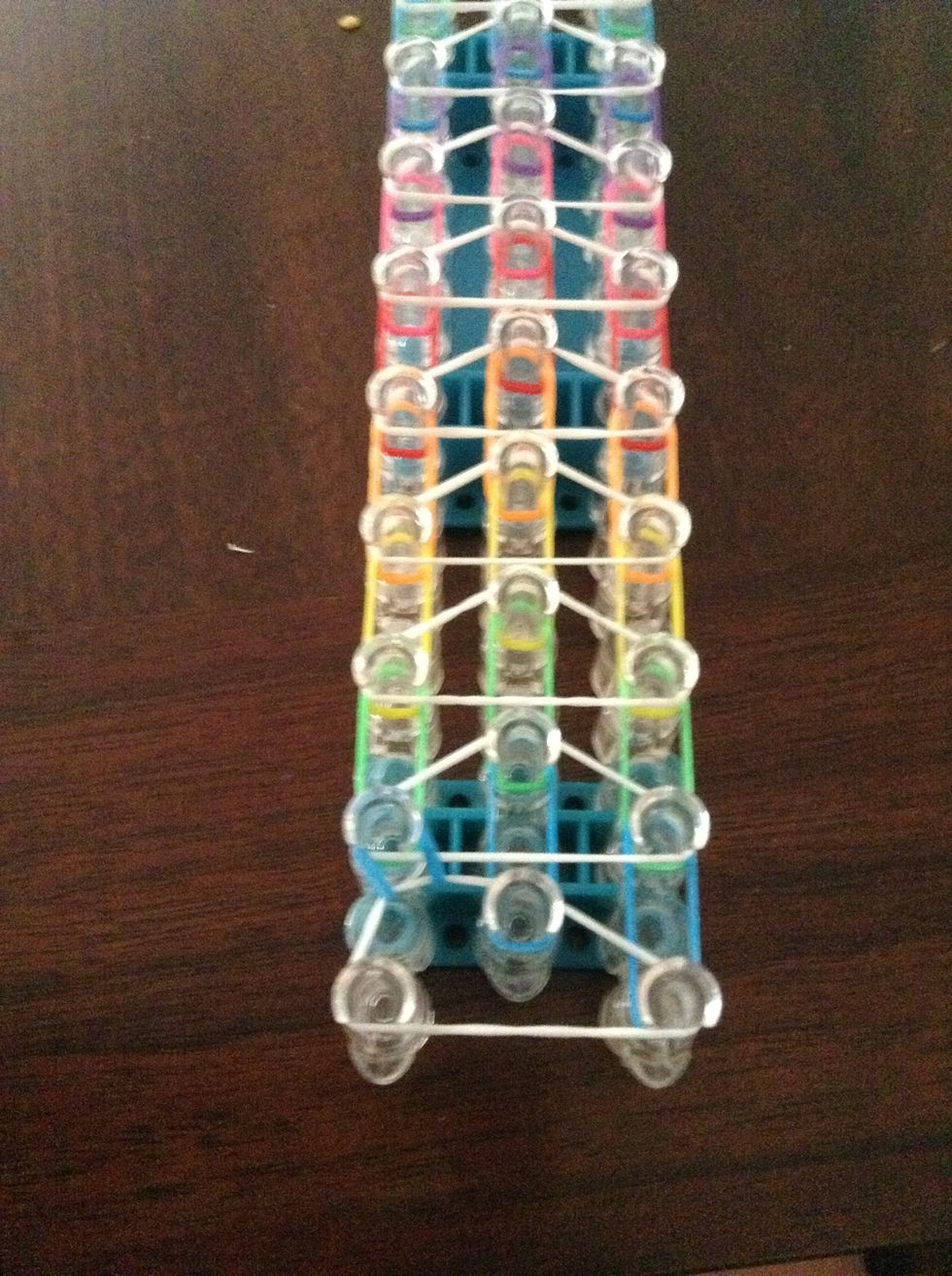 And bring it up to the upper peg