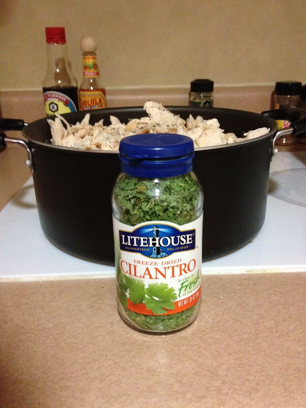 And cilantro.