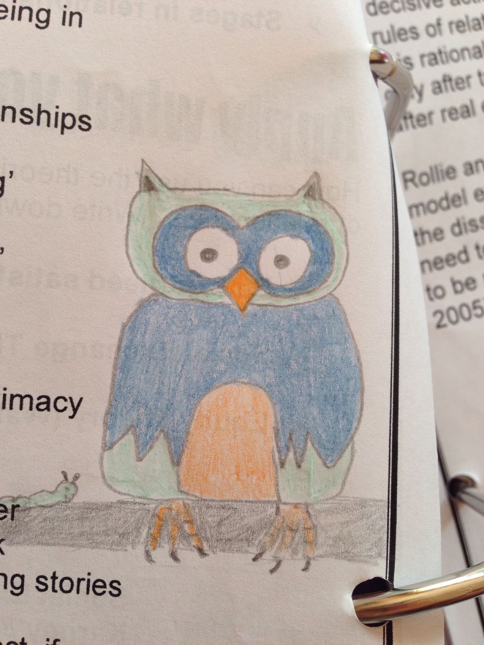 And colour it in or shade however you want