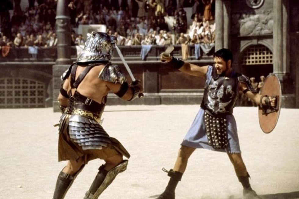 And confronts the enemy