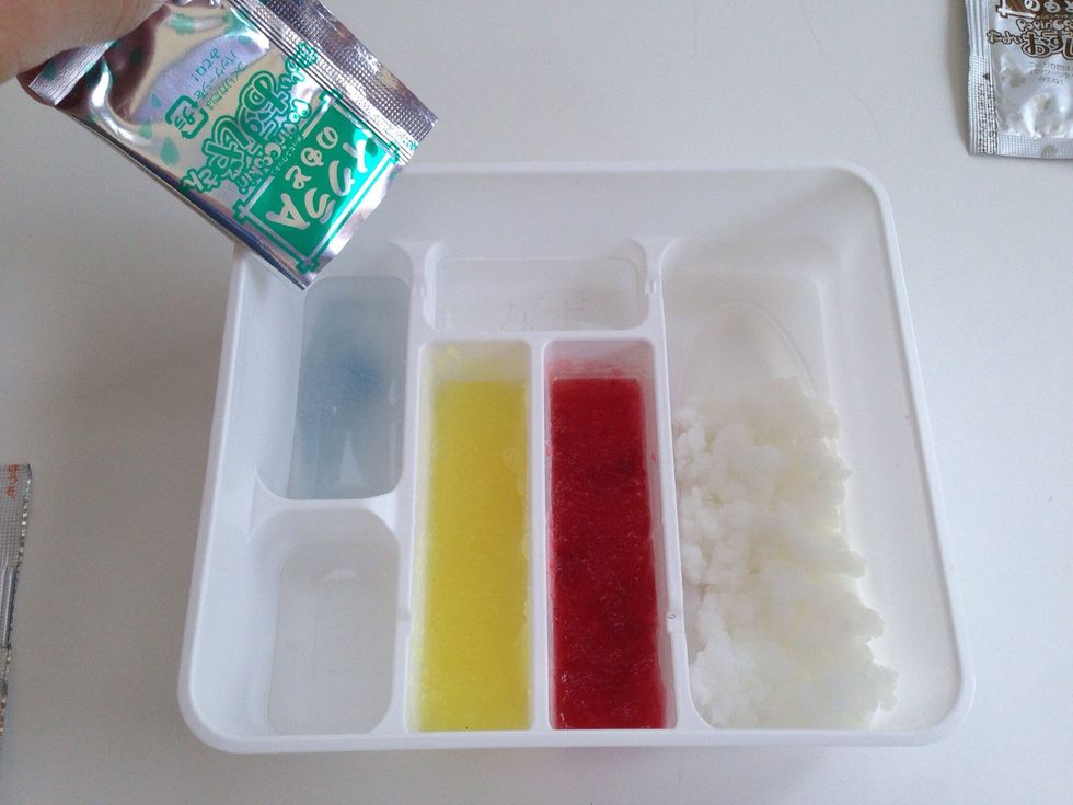 And Contents of GREEN Packet to A