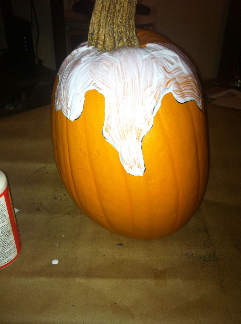 And cover it with your glue!