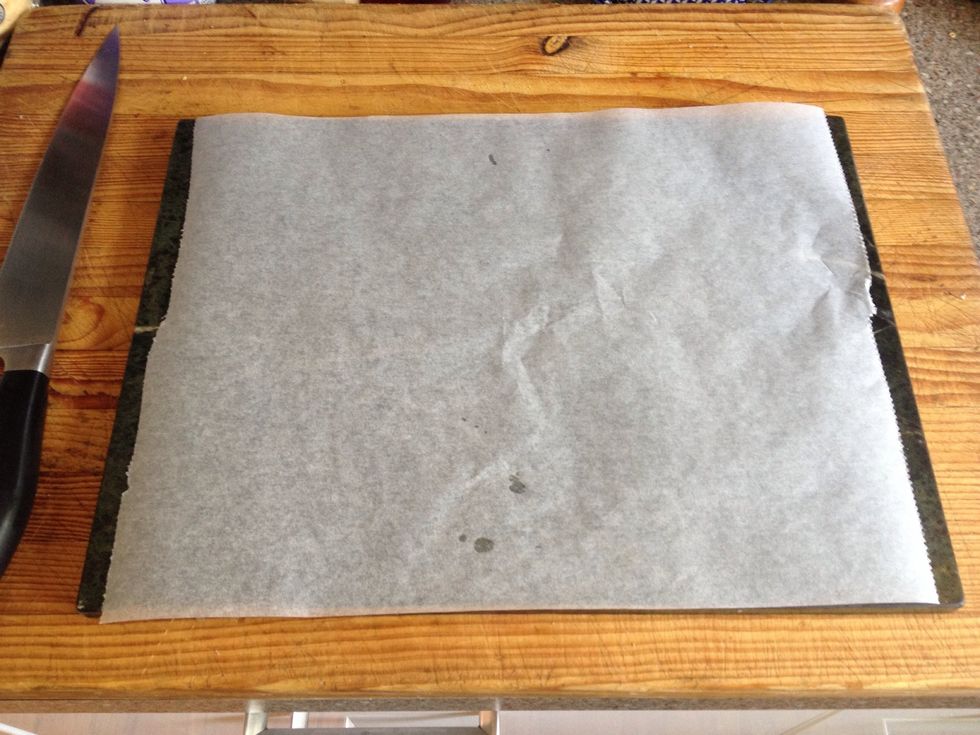 And cover with some grease proof paper