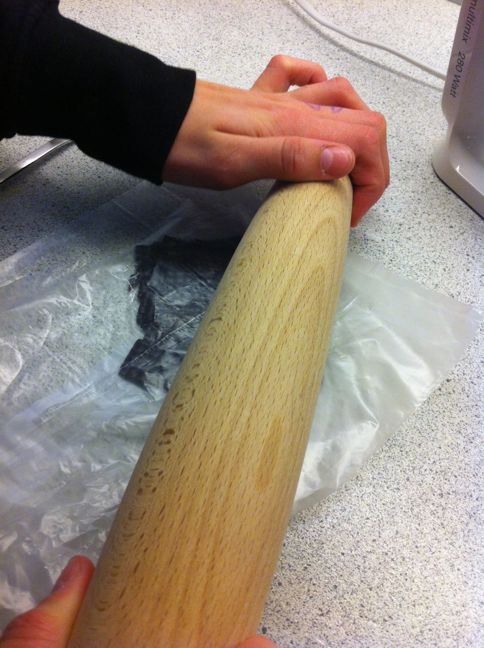 And crush the chocolat