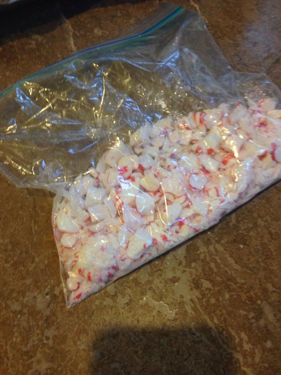 ...and crush them with a bottle.