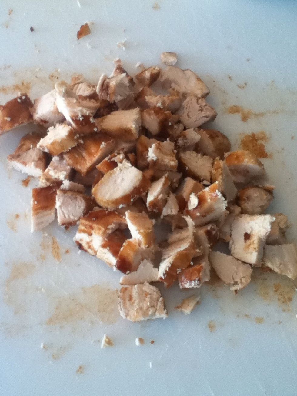 And cut into smaller edible bites