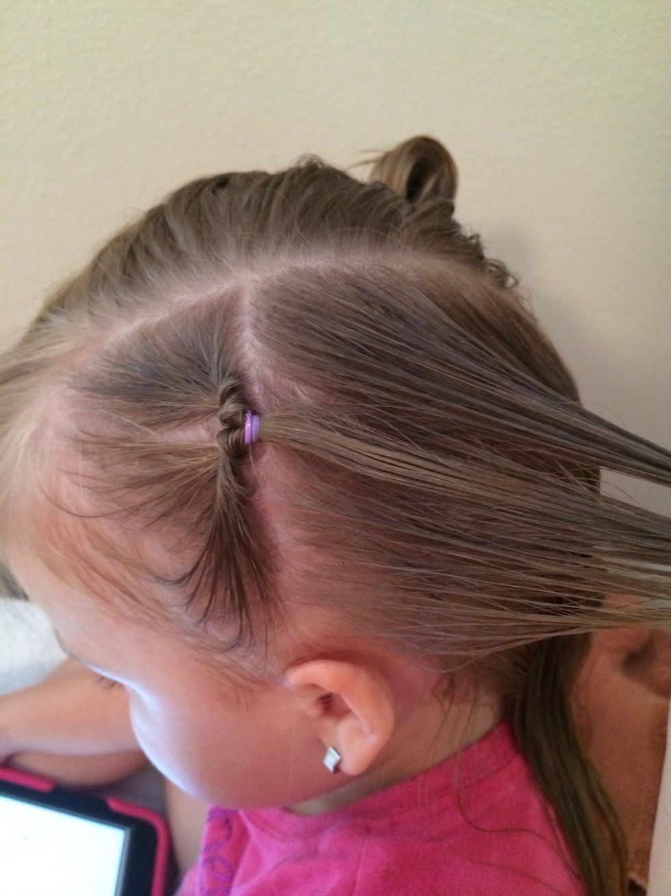 And do a ponytail including the last one you just did