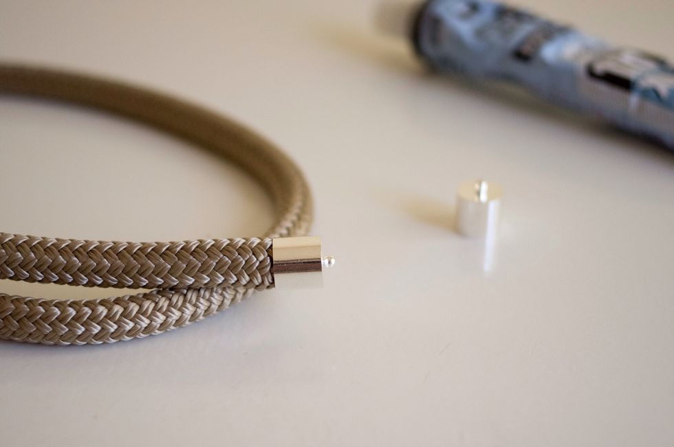 And do the same thing for the other end of the rope.