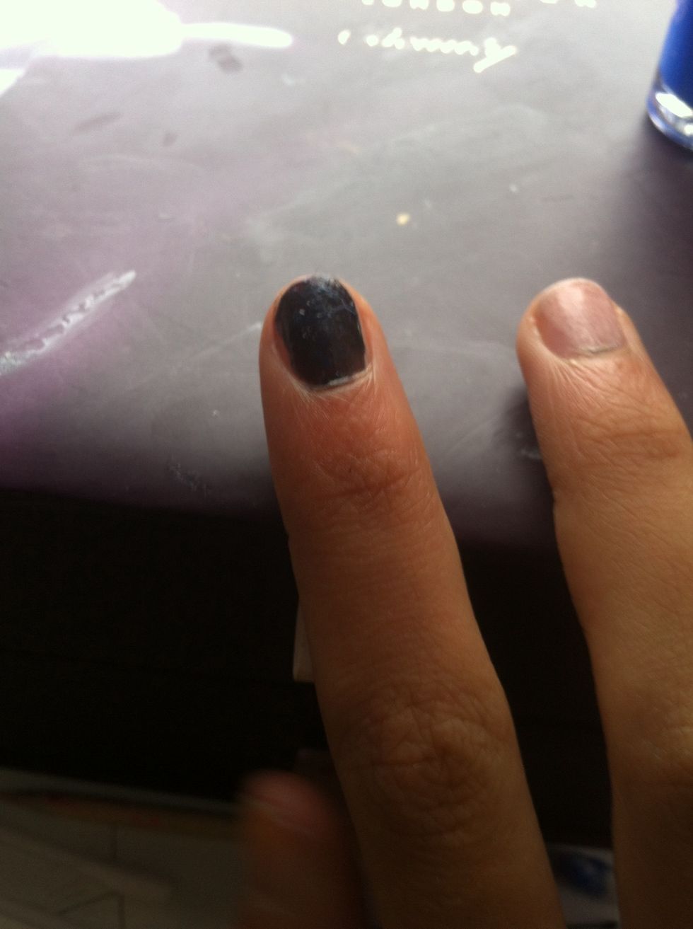 And do the same with dark blue