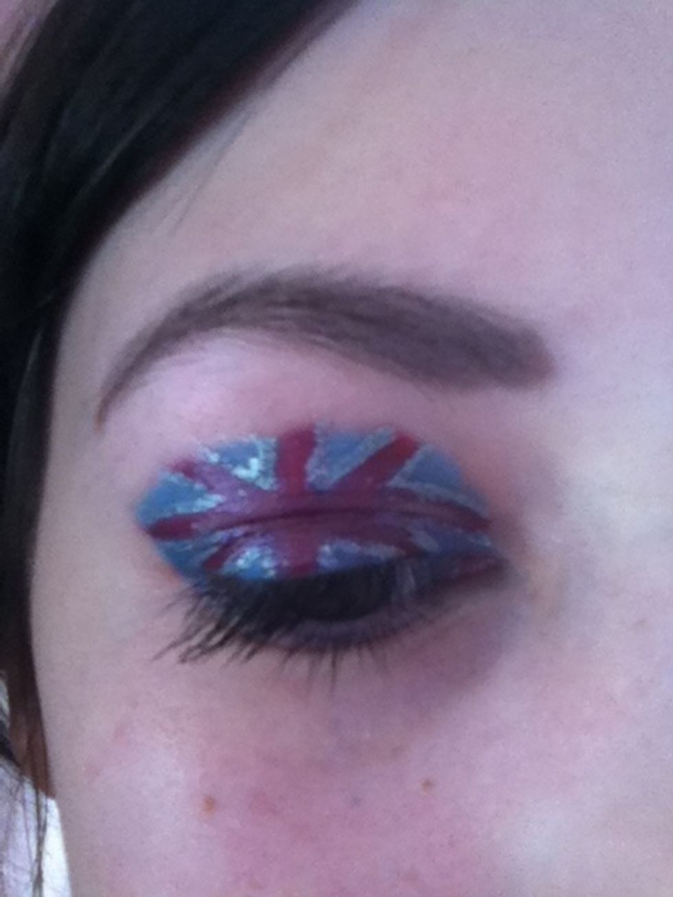 And don't forget mascara and eyeliner if you want!