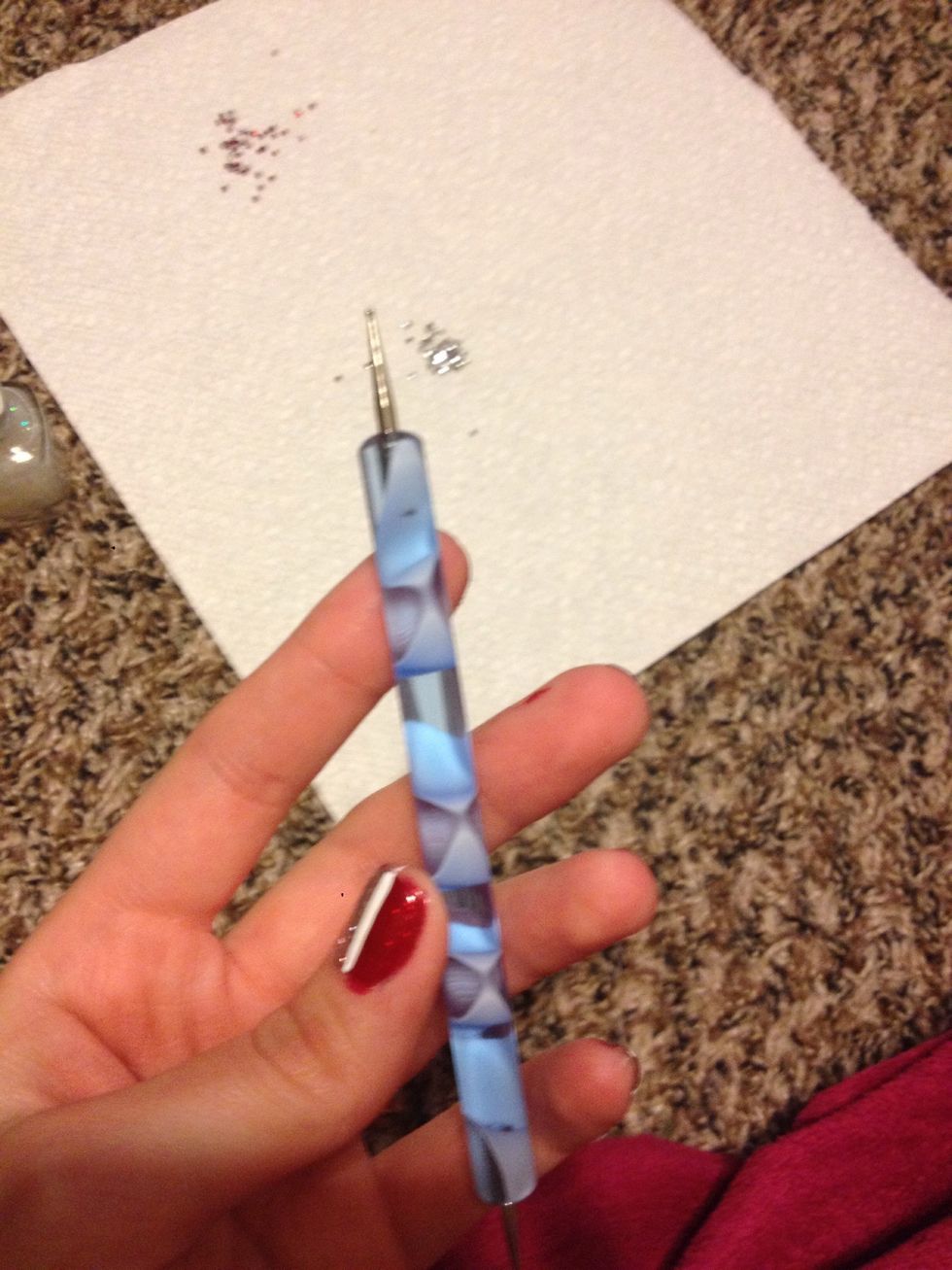 And dotting tool...