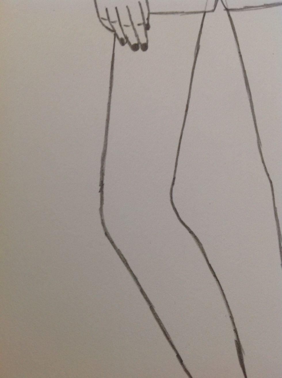 And draw the other one, make this one bent