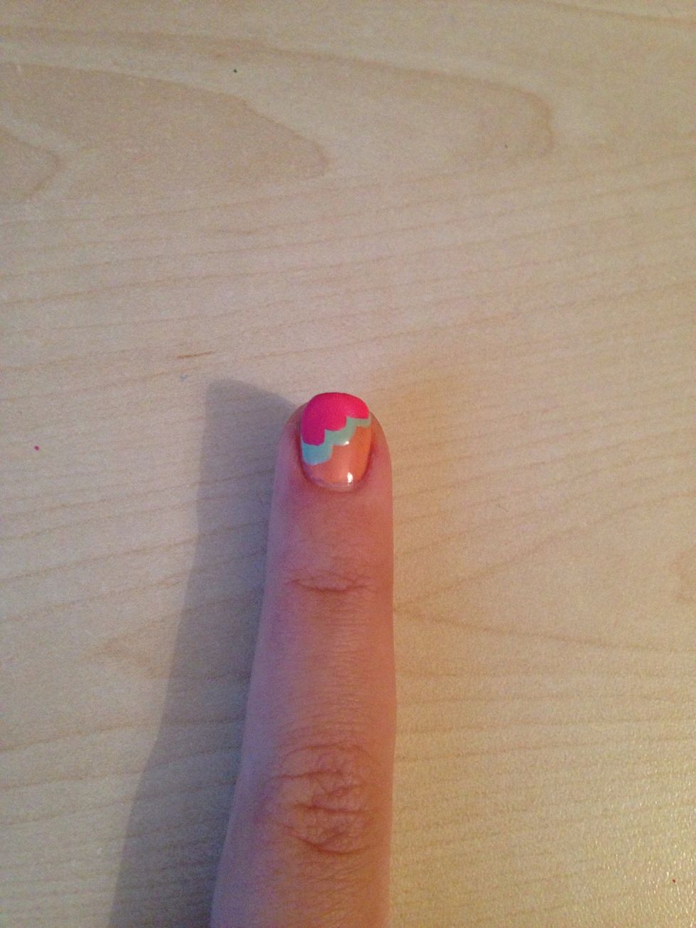 And draw the shortest line