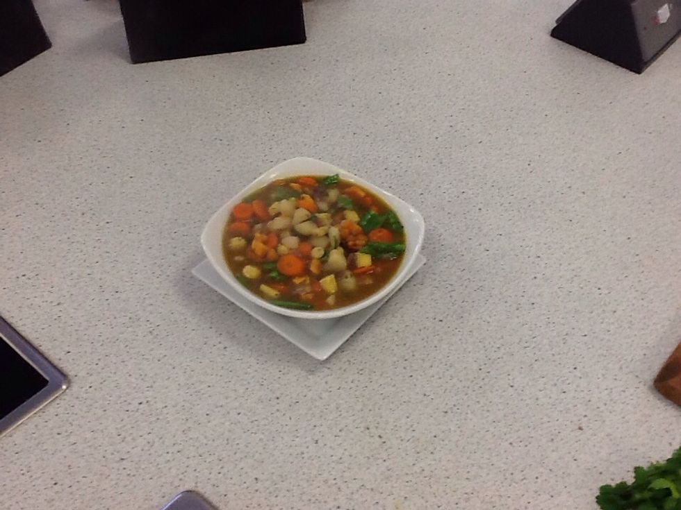 and enjoy your delishus and amazing soup