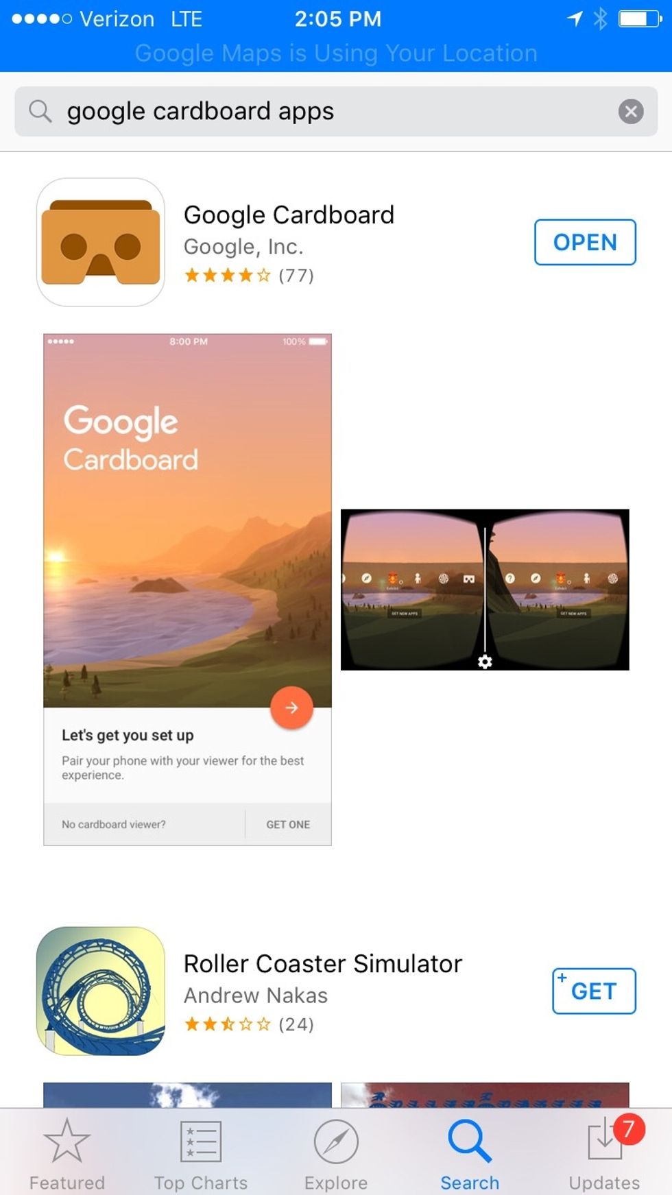 And even if you aren't ready to create your own content, you can still enjoy viewing virtual reality with other free Google Cardboard apps like Google Street View app and Vrse app.