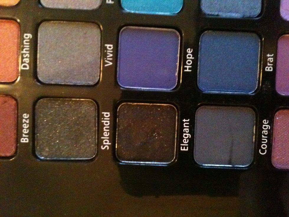 And finally a black shadow. I'm using Elegant.