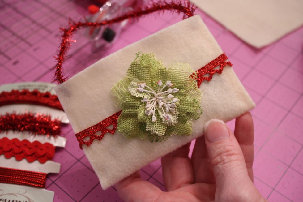 And finally add a focal point Petaloo Flower