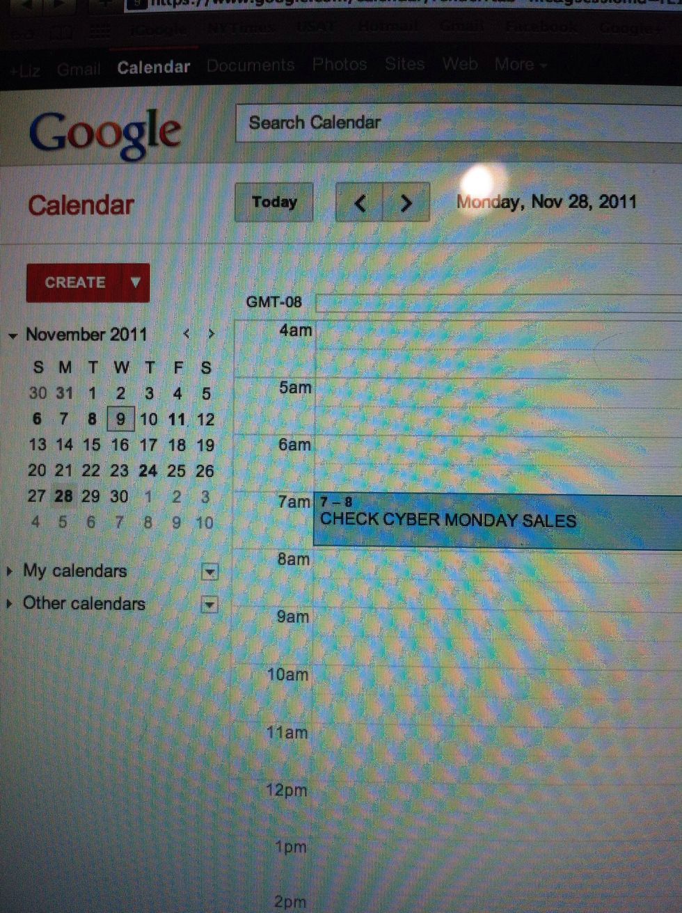 And finally, if you don't score everything you want there's always Cyber Monday, when many places offer free shipping. In fact, Black Friday now lasts for weeks so keep checking for new bargains.