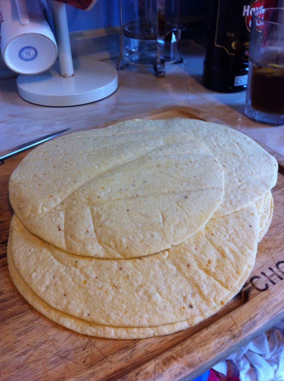 And finally some tortillas.