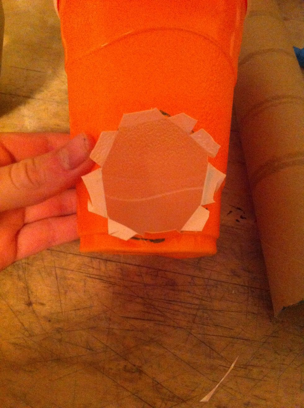 And fold all the flaps outwards