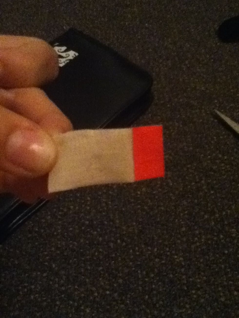 ...and fold down the top of it...