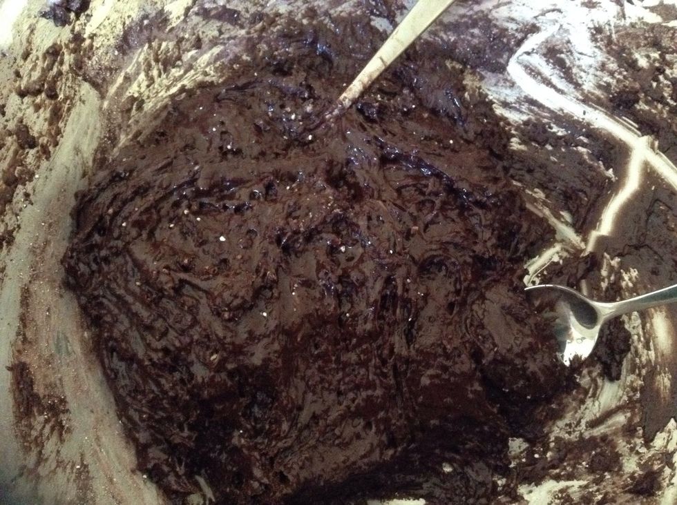 And fold in until it looks like this