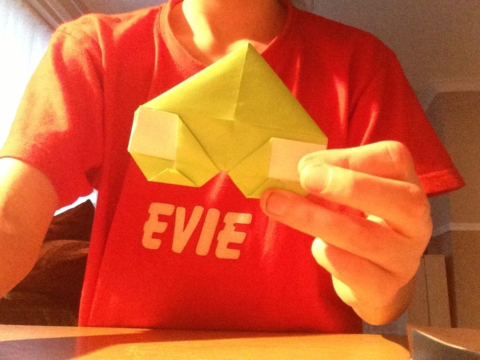 And fold the bottoms up