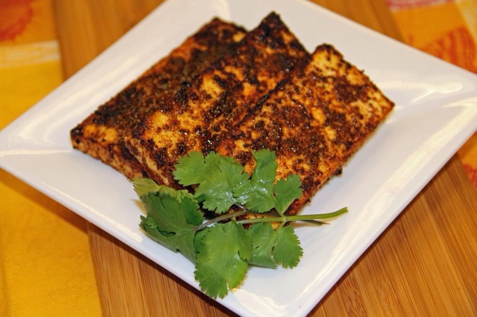 And fry in a little oil until crispy and golden.