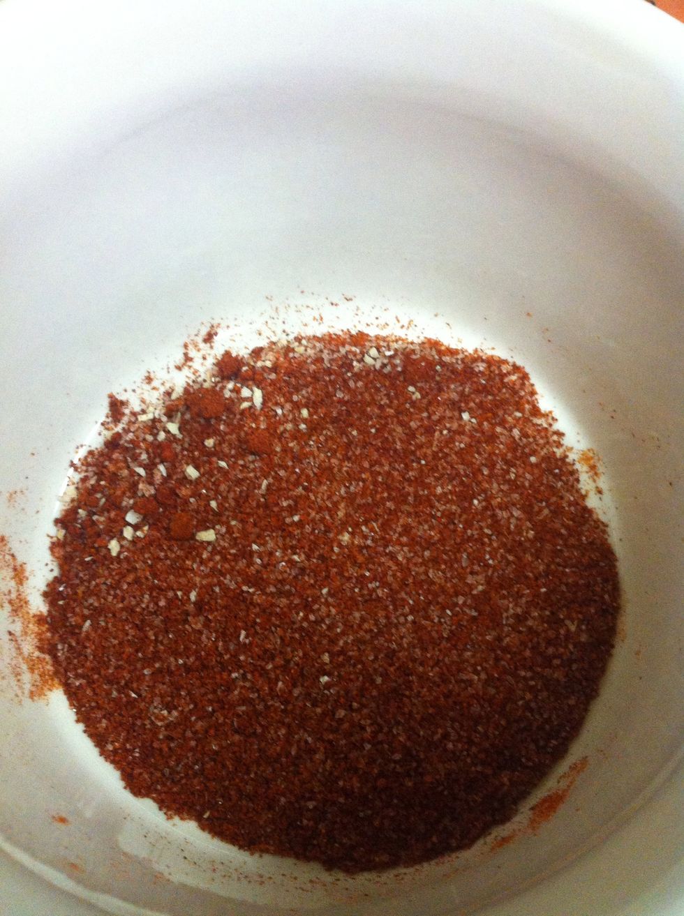 And garlic powder.....mix it up a little bit. :)