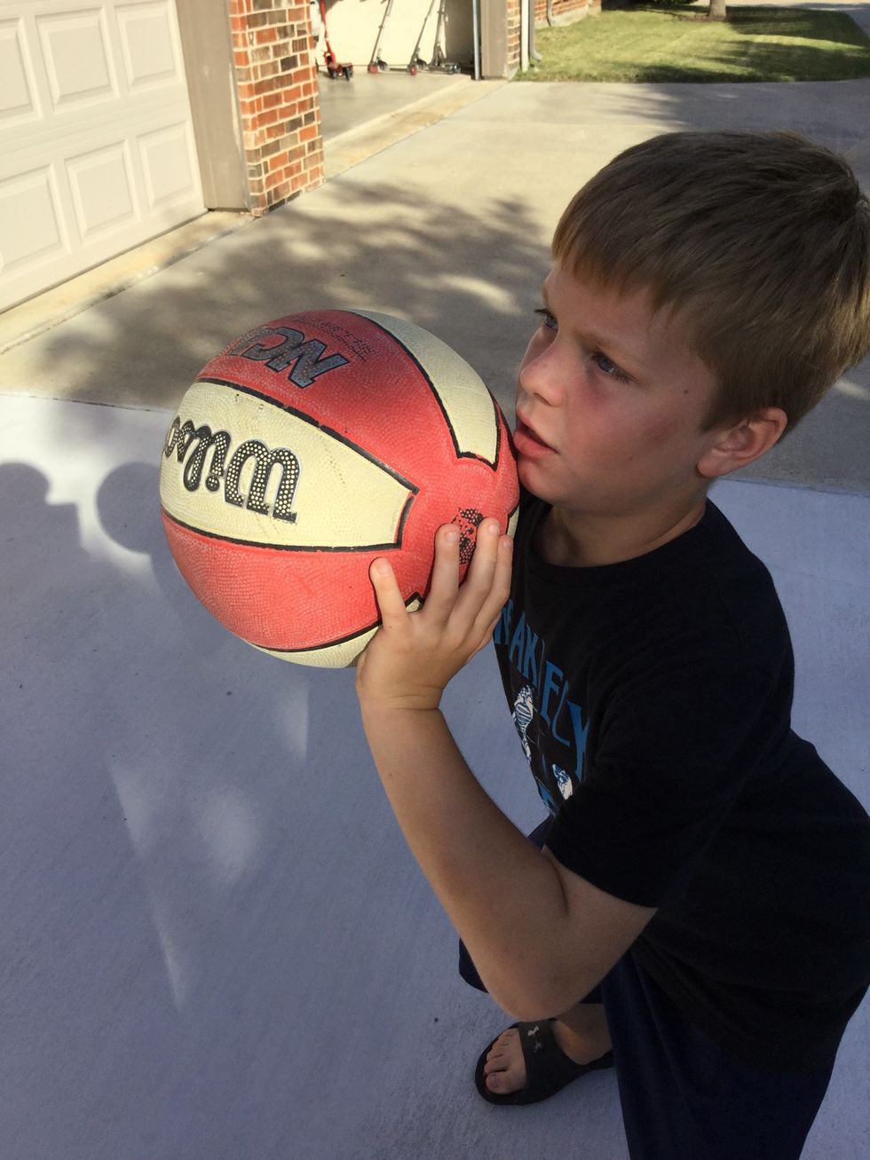 And get set and aim at the top of the hoop