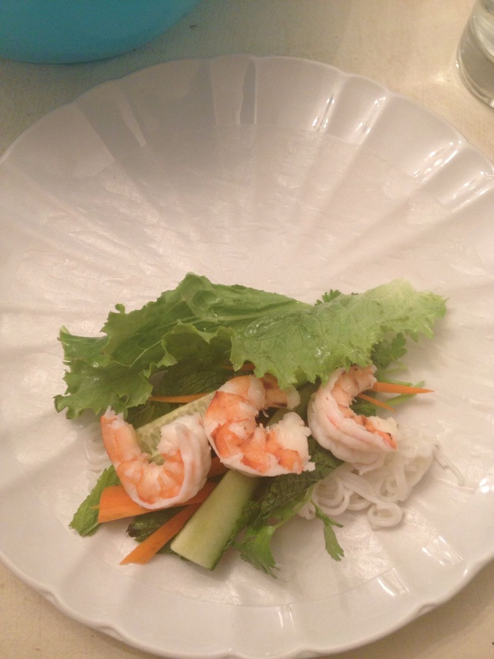And green lettuce.