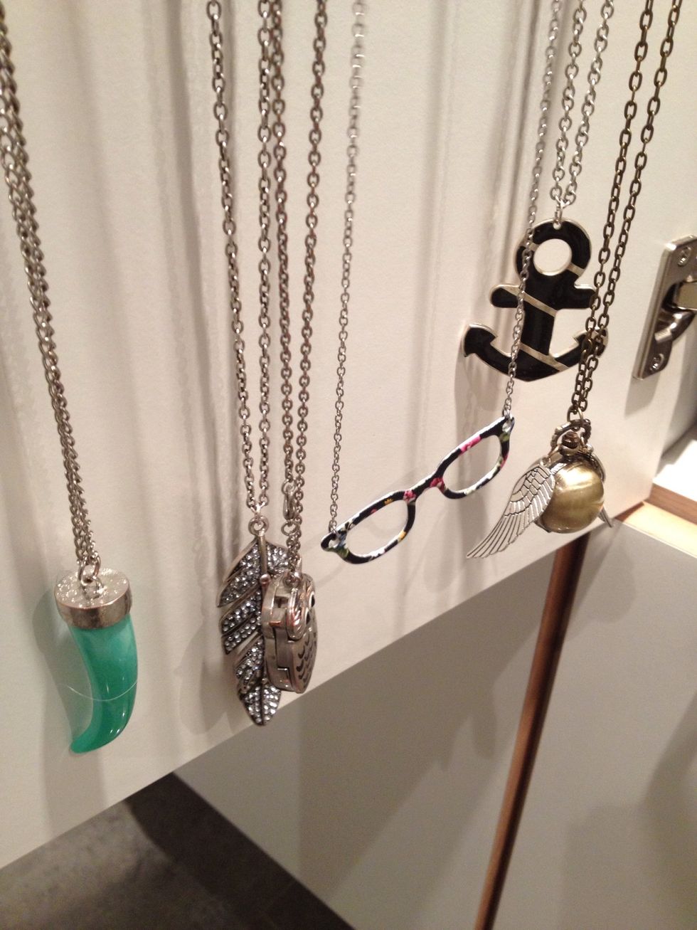 And hang your necklaces on!