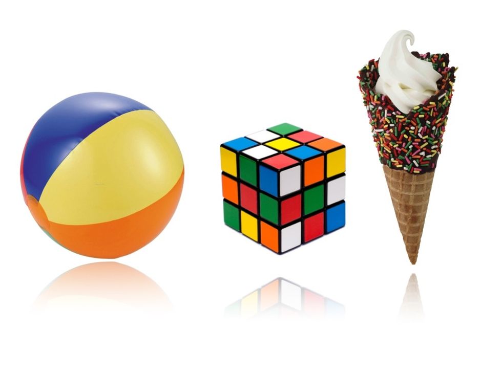 And here are some examples of things made using 3D shapes. FUN!