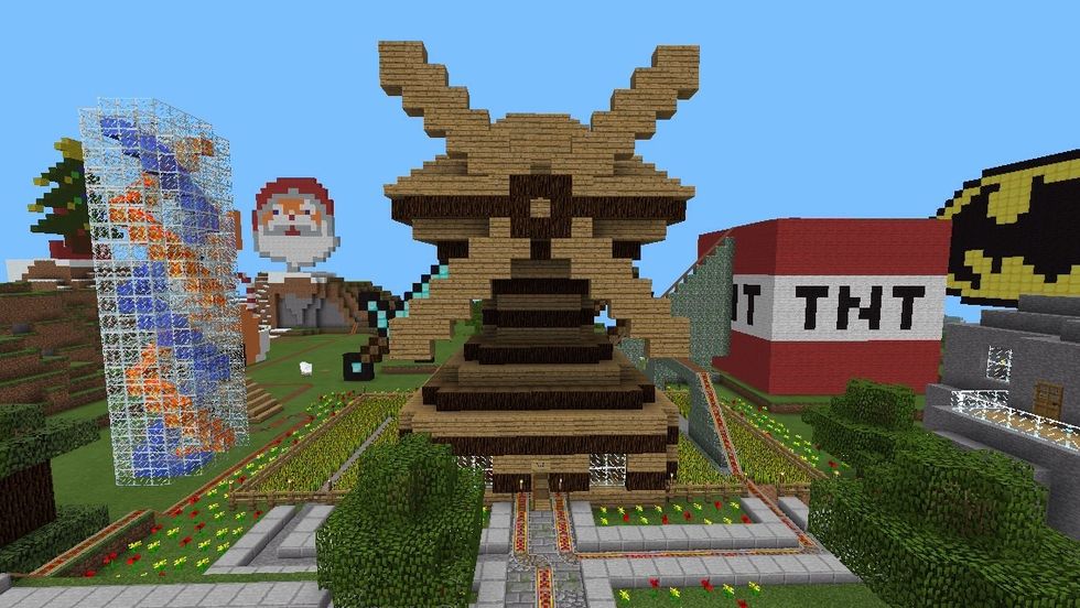 And here is a massive Windmill designed by myself