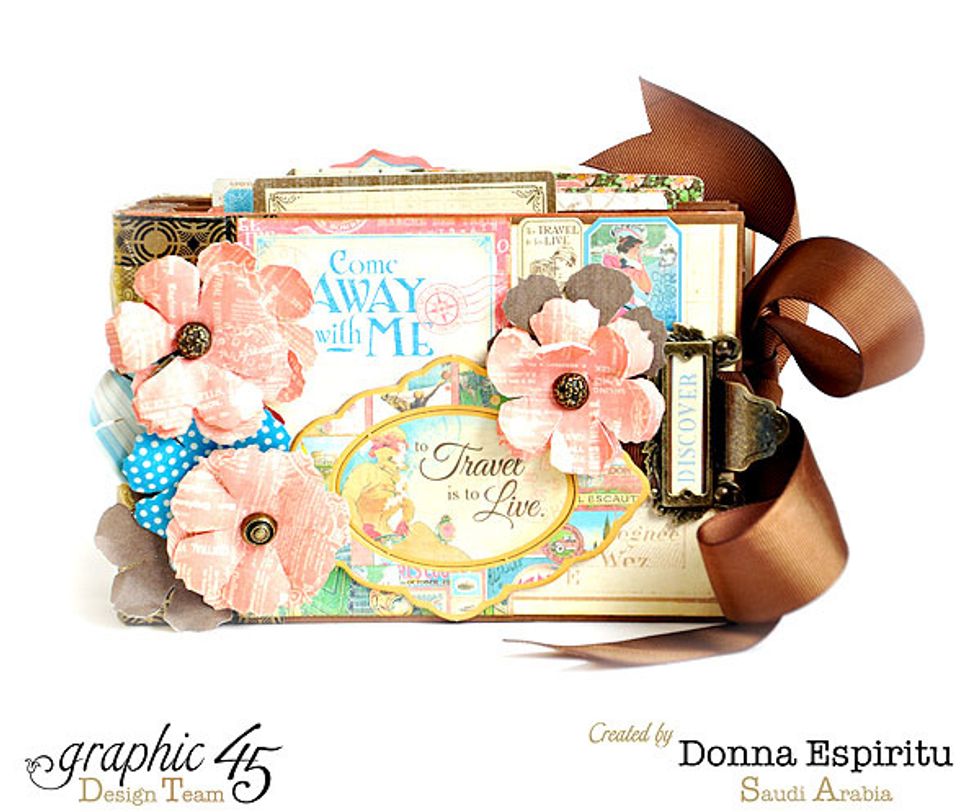 And here is the finished mini-album.